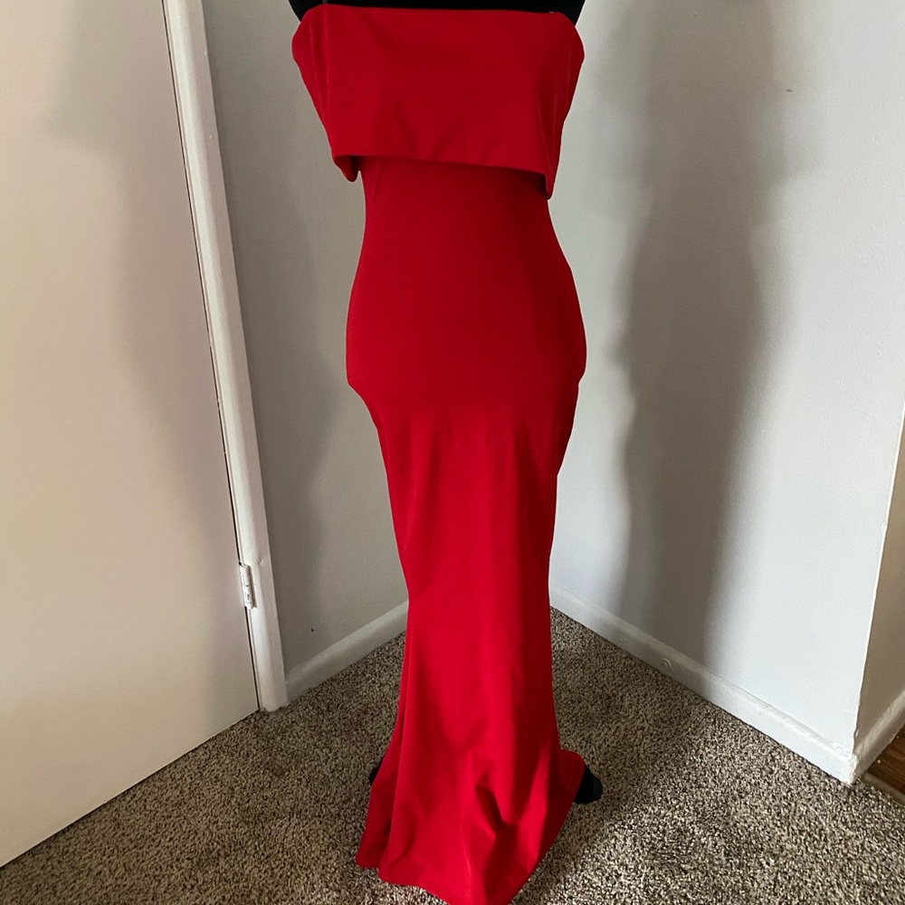 Red dress